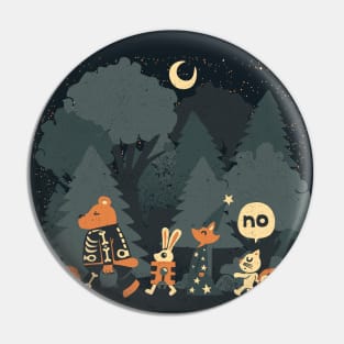 Halloween Forest Pin