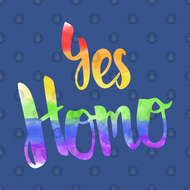 Yes Homo by valentinahramov