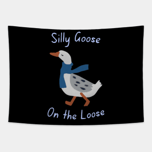 Silly goose on the loose Tapestry