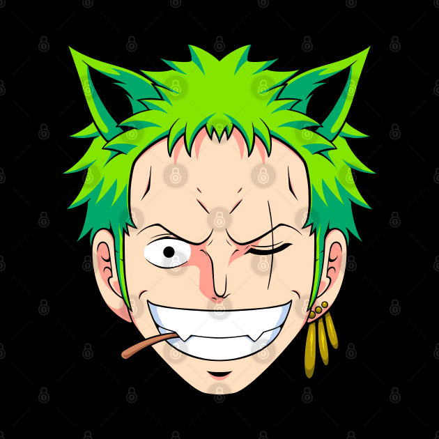 Zoro Cat by Saka