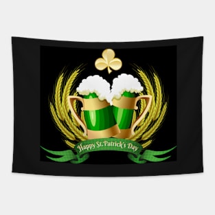 Green beer Tapestry