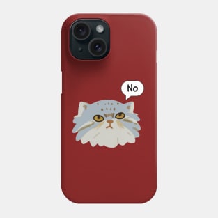 Pallas's cat says no Phone Case