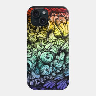 Rainbow love Phone Case