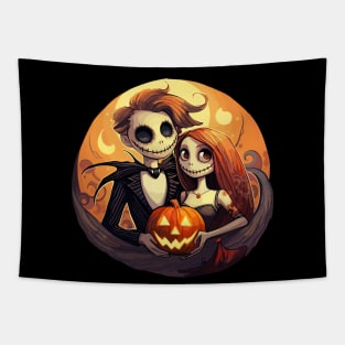 Jack and Sally - The Nightmare Before Christmas Tapestry