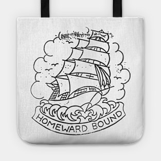 old school tattoo sailor Tote