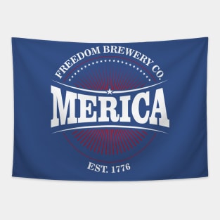 Merica Freedom Brewery Tapestry