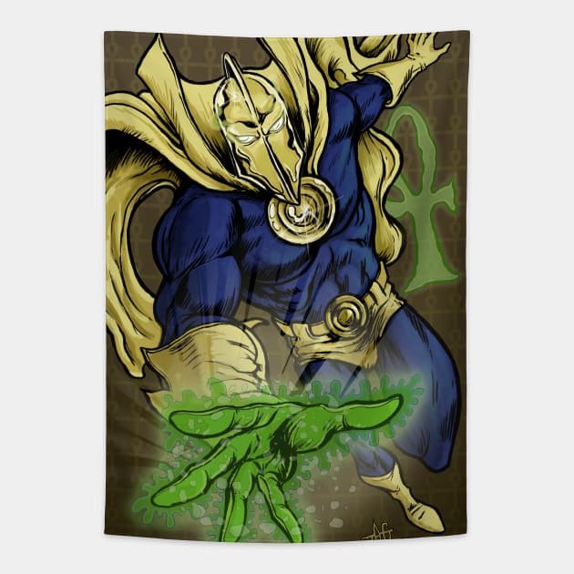 Doctor Fate Tapestry by JohnnyGolden