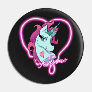 Unicorn, Pony head Pin