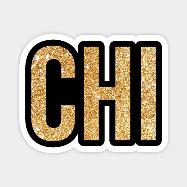 Gold Chi Magnet by lolosenese