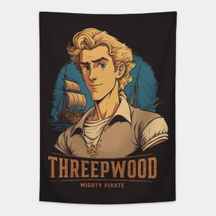 Threepwood - The Mighy Pirate Tapestry