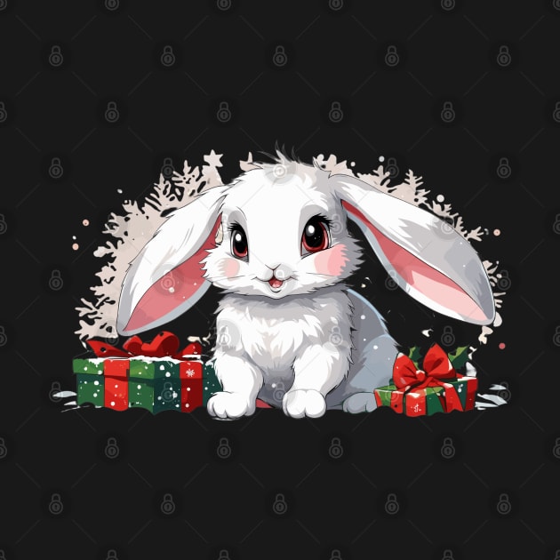 Christmas bunny by la chataigne qui vole ⭐⭐⭐⭐⭐