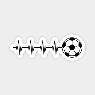 Soccer Heartbeat Magnet