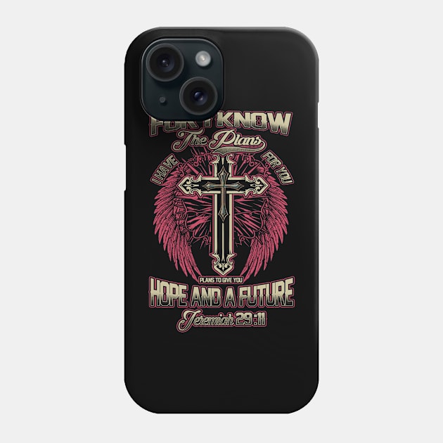 Bible Verse T Shirt Phone Case by Nifty T Shirts