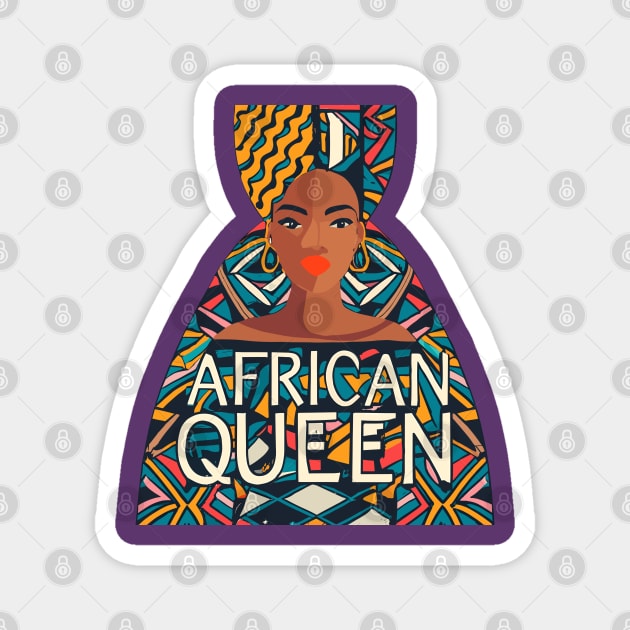 African Queen Magnet by Graceful Designs