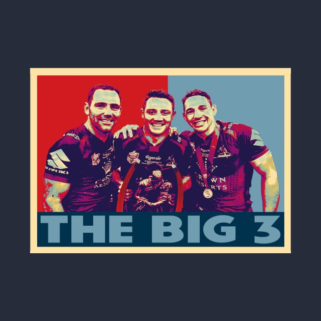 Melbourne Storm - Smith, Cronk & Slater - THE BIG 3 by OG Ballers