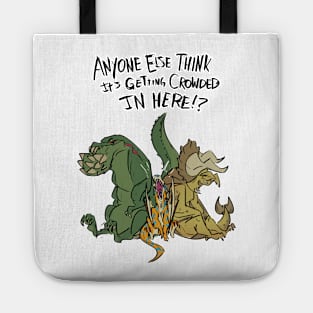 Crowded Monster Hunter Tote