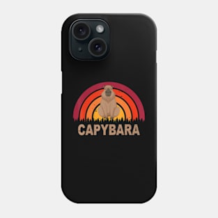 Capybaras Rodents Retro Phone Case