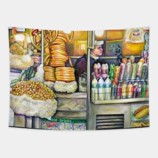 Pushcart Paradise Tapestry