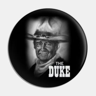 Portrait of "The Duke" John Wayne Pin