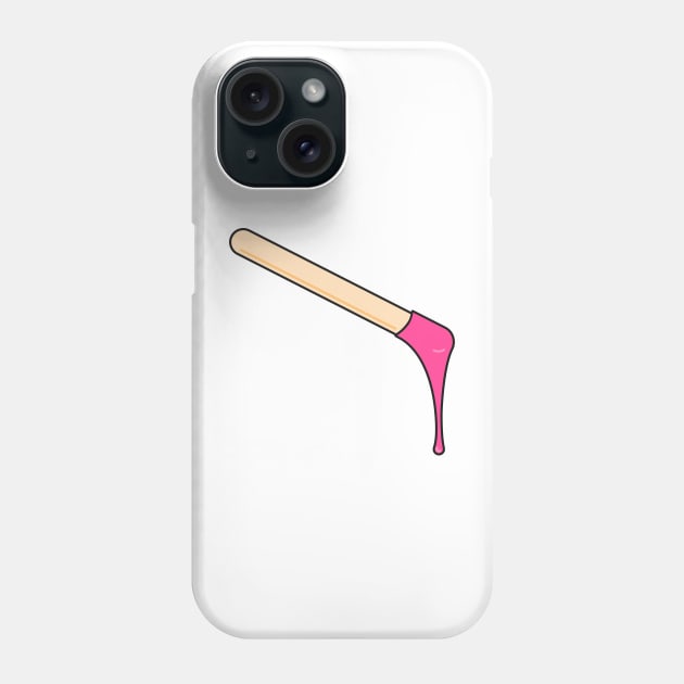 Hot Wax Dripping Off Waxing Stick Phone Case by THP Creative