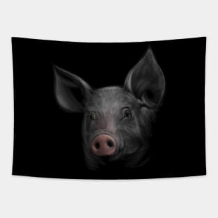 2019 Gorgeous Black Pig New Year Gift Tapestry