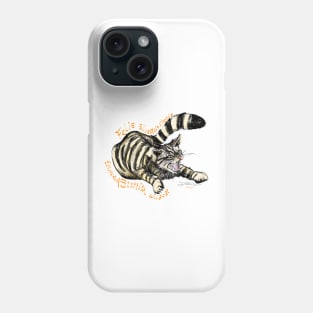 Wildcat, Felis silvestris silvestris Phone Case