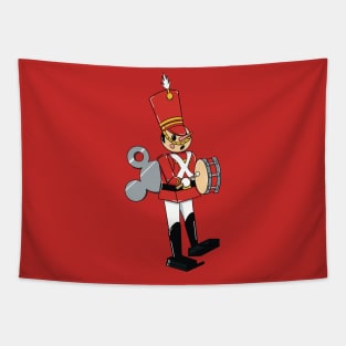 Christmas Toy Solider Drum Player Tapestry