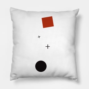 Geometric Abstract Malevic #7 Pillow