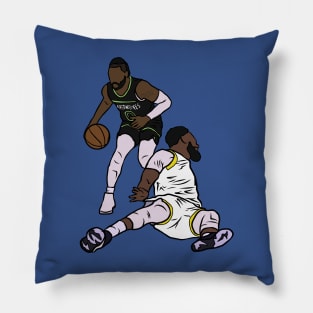 D'Angelo Russell Crosses Over Mike Conley Pillow