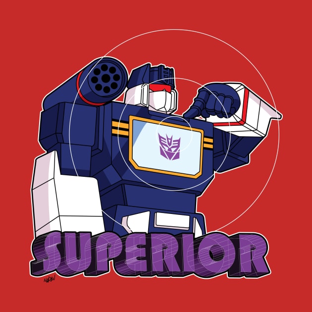 Soundwave: Superior (bust) by NDVS