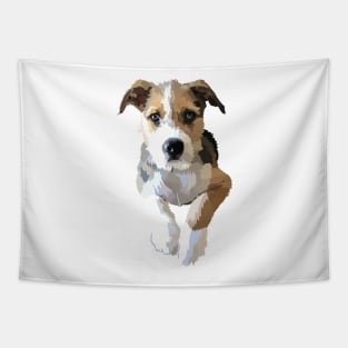 Terrier beagle cute dog Tapestry