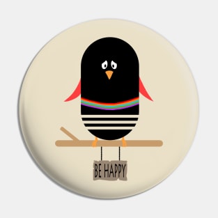 Sad Bird Pin