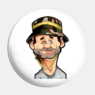 Carl Spackler Caddyshack Fanart Fun Pin