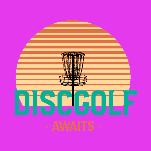 Discgolf Awaits by TEEBOX by TBX