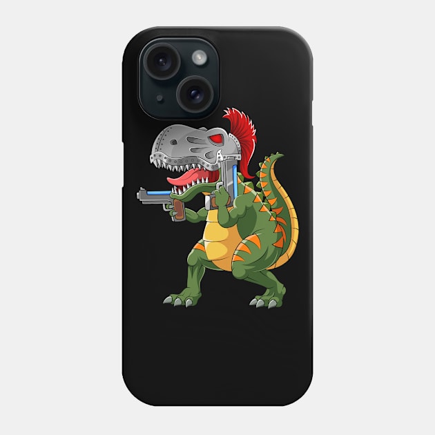 Dinosaur robot Phone Case by sufian