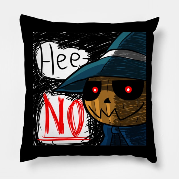 HeeNO Pillow by TerraTerraCotta