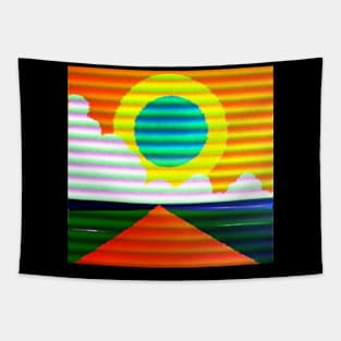 Road To Nowhere-80s Retro Edition Tapestry