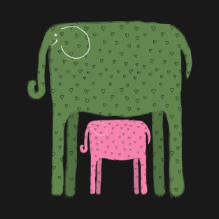 Two elephants T-Shirt