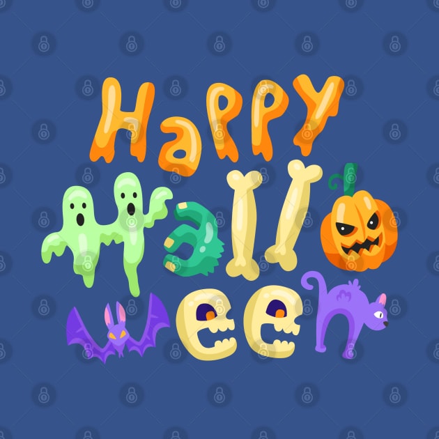 Happy Halloween by Mako Design 