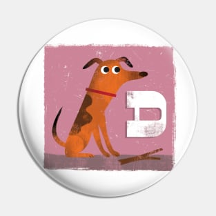 D is for Dog Pin