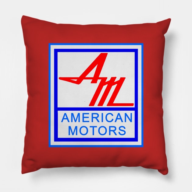 American Motors Badge Pillow by Vandalay Industries