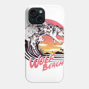 Wolf Beach Phone Case