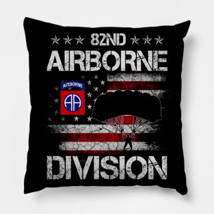 Proud U.S 82nd AIRBORNE Division Veterans Day Pillow