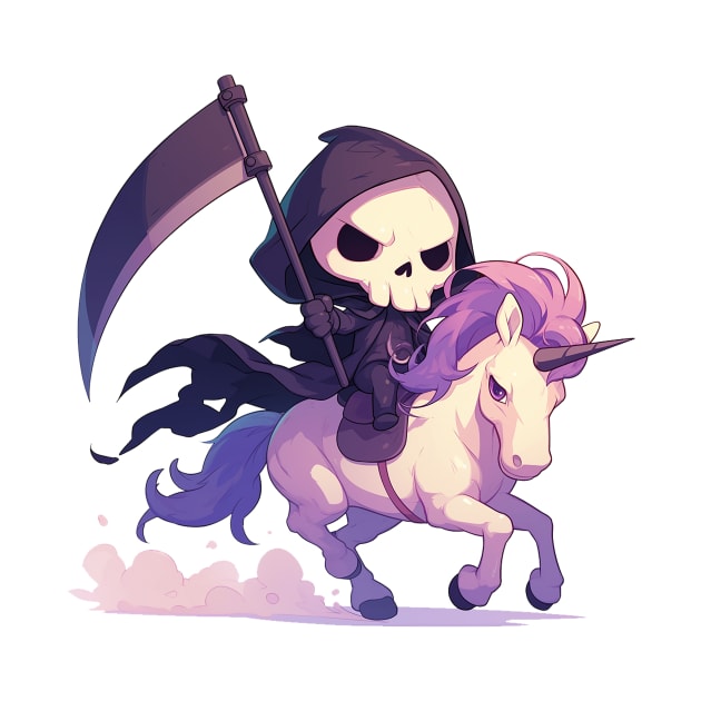 reaper ride unicorn by StevenBag