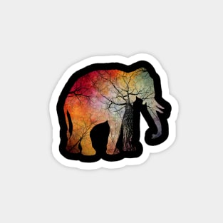 Elephant animal art #elephant Magnet