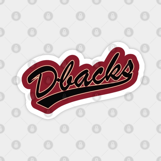 Dbacks Magnet by Nagorniak