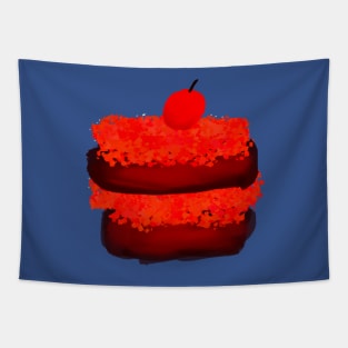 Red Velvet Chocolate Cake Tapestry