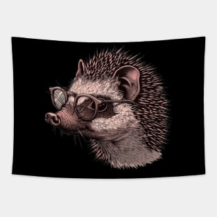 Quills of Wisdom: The Intellectual Hedgehog Tapestry