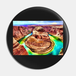 Horseshoe Bend Glen Canyon National Park Landscape Pin