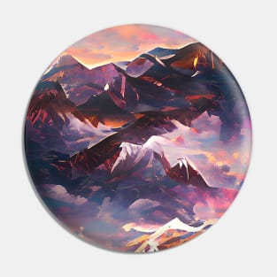 Mountains Pin